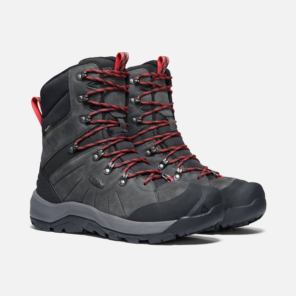 Keen Outdoor Bot Erkek Koyu Gri - Revel Iv Uzun Polar - Türkiye XEPW95016